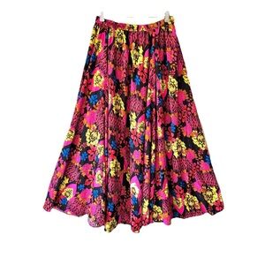 Christian Siriano Colorful Maxi Skirt